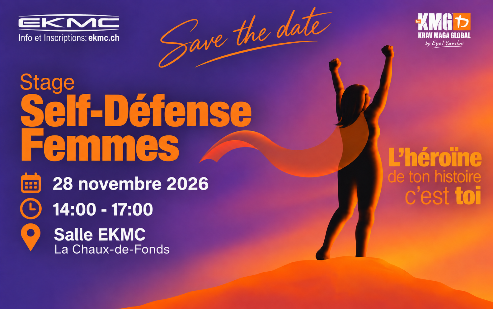EKMC_Stage_femmes_2026 - Save the date - Vignette