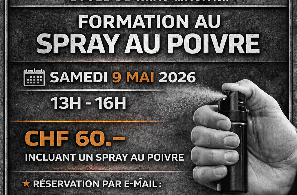 STAGE SPRAY AU POIVRE