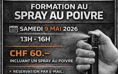 STAGE SPRAY AU POIVRE